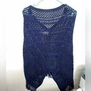 Lily Pulitzer 100% Cotton Viala Sweater Wrap One Size Crochet